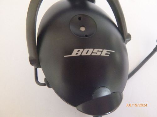 Bose x (a10) aviation anr headset - dual ga plugs  - faa tso'd -free shipping