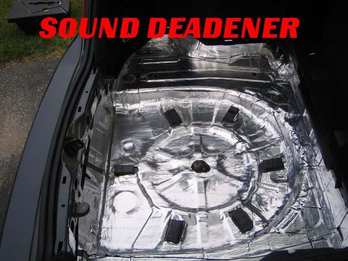 Soundproofing mat automotive deadening deadener 70mil 75sqft free dynamat sample