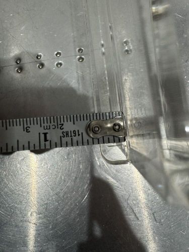 New custom airplane acrylic drawer for egret atlas standard galley aviation