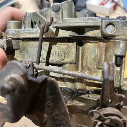 Holley Carb 64-7606 4 Barrel Carburetor Rochester Q-Jet For Parts Or Rebuild Pa, US $199.00, image 12