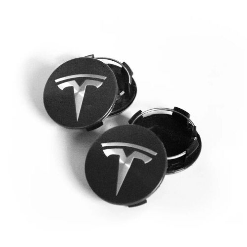 4x 56mm Black Wheel Center Hub Caps Rim Cover For Tesla Model 3 S X, US $29.99, image 3