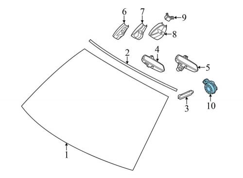 2012-2013 BMW 650I XDRIVE - RAIN / Light / Solar Sensor 9218702, US $19.99, image 2