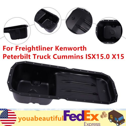 Engine Oil Pan 3690567 For Freightliner Kenworth Peterbilt Cummins ISX15 Engine, US $250.04, image 23