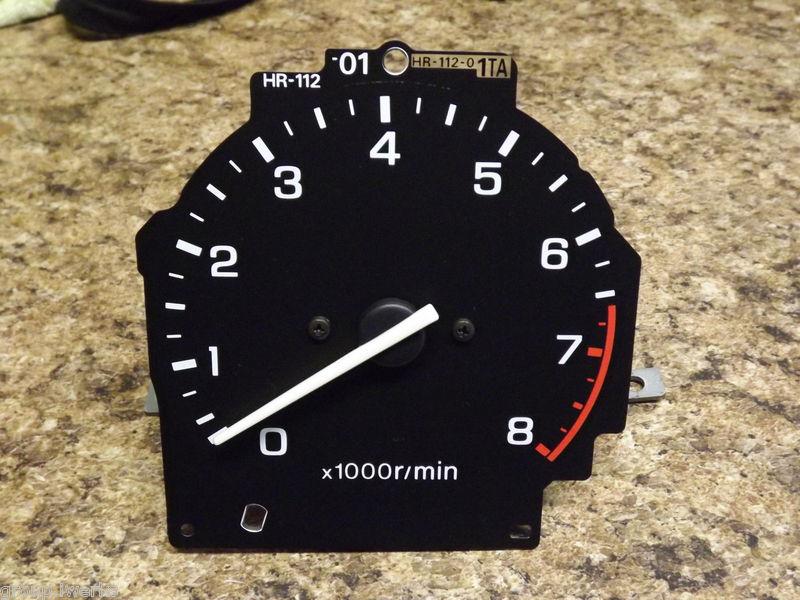 90-93 oem usdm acura integra da dash gauge cluster tach tachometer assembly nice