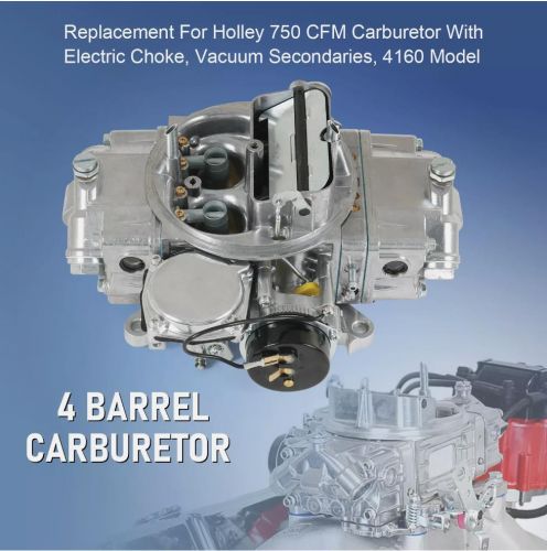 FOR Holley 0-80508S 750 CFM Carburetor Electric Choke Vacuum Secondaries 4160, US $319.95, image 2