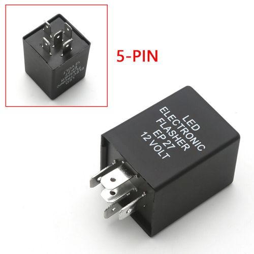 12V 40A 5-Pin EP27 LED Electronic Flasher Relay for Fixing Turn Signal Blinker, US $9.18, image 2