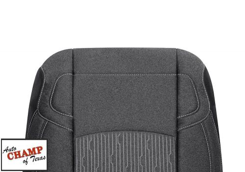 2024 Ram 2500 BigHorn/LoneStar -Driver Side Lean Back Cloth Seat Cover Dark Gray, US $469.99, image 3