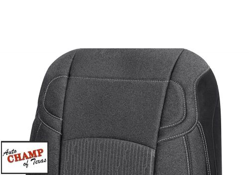 2024 Ram 2500 BigHorn/LoneStar -Driver Side Lean Back Cloth Seat Cover Dark Gray, US $469.99, image 4