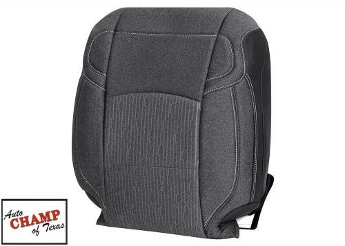2024 Ram 2500 BigHorn/LoneStar -Driver Side Lean Back Cloth Seat Cover Dark Gray, US $469.99, image 15