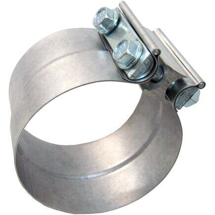 Tectran HL400 Exhaust Clamp 4 In., Aluminized/Steel, Lap Style, With 2 Bolts, US $39.85, image 4