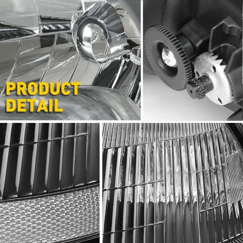 Headlights Pair For 1996 1997 1998 Honda Civic Black Housing Lamps Left & Right, US $79.99, image 16