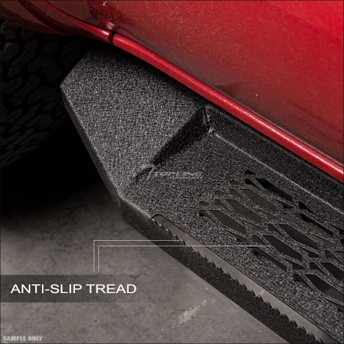 Tlaps for 05-23 tacoma access 82&#034; l x 7&#034; w modular running boards textured black