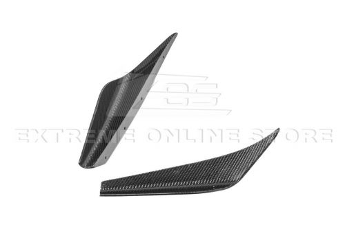 For 20-Up Toyota GR Supra CF Edition Carbon Fiber Front Bumper Splitter Canards, US $689.98, image 13