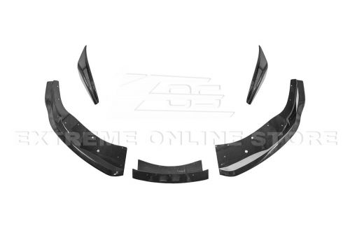 For 20-Up Toyota GR Supra CF Edition Carbon Fiber Front Bumper Splitter Canards, US $689.98, image 19