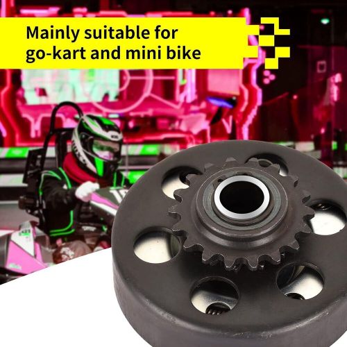 Go kart centrifugal clutch 18 tooth 3/4&#034; bore #35 chain 20mm hole compatible...