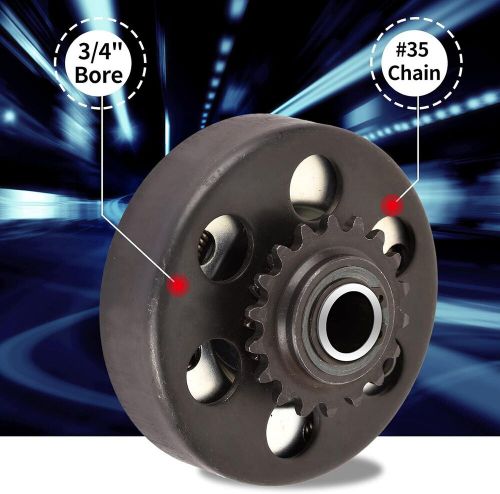 Go Kart Centrifugal Clutch 18 Tooth 3/4" Bore #35 Chain 20mm Hole Compatible..., US $43.98, image 3