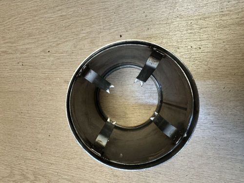 4" Slash Cut Sports Silver Stainless Steel Exhaust Tail Pipe New Unused 100mm, US $, image 3