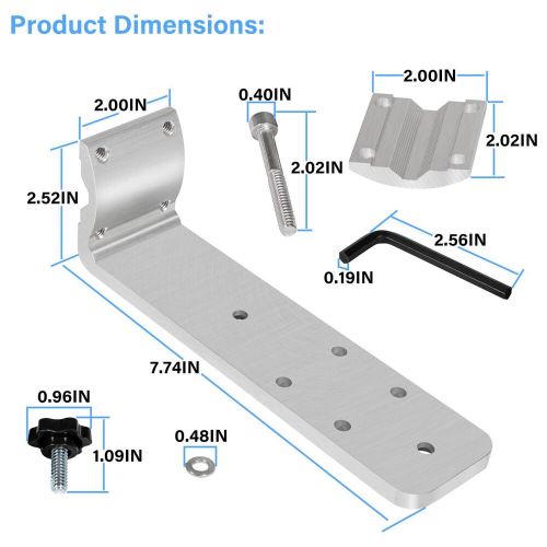 58182 Stow N' Go Grill Rail Mount Bracket for Any Kuma Grill and RV Boat Camping, US $42.96, image 2