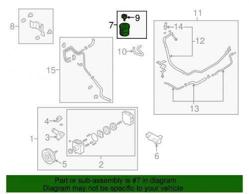 Genuine Nissan Power Steering Pump Reservoir 49192-VE000, US $443.84, image 2