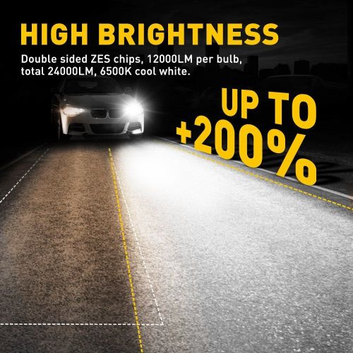 AUXITO H1 LED Headlight Bulbs Conversion 6500K Super White Light Bulb Lamp EOE, US $38.99, image 2