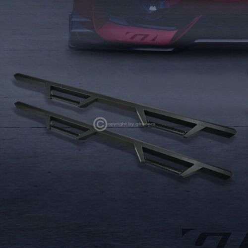 For 2009-2018 Dodge Ram Crew Cab Matte Blk Hoop Drop Step Side Nerf Bars Boards, US $273.00, image 7