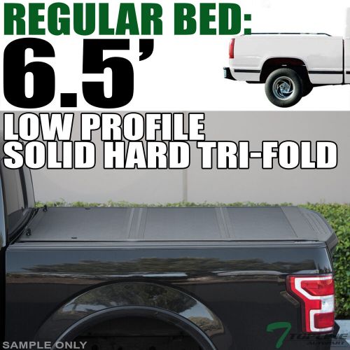 Topline For 88-00 Chevy C10 C/K 6.5' Bed Low Profile Hard Tri Fold Tonneau Cover, US $499.00, image 9