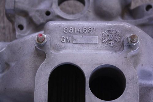 1962-64 Chevy Impala 409 Dual Quad Aluminum Intake Manifold Gm 3814881, US $500.00, image 2