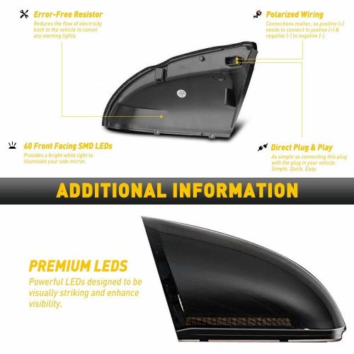 Switchback Dynamic Mirror Light For 2008 2009-16 Ford F250 F350 F450 Super Duty, US $30.99, image 2