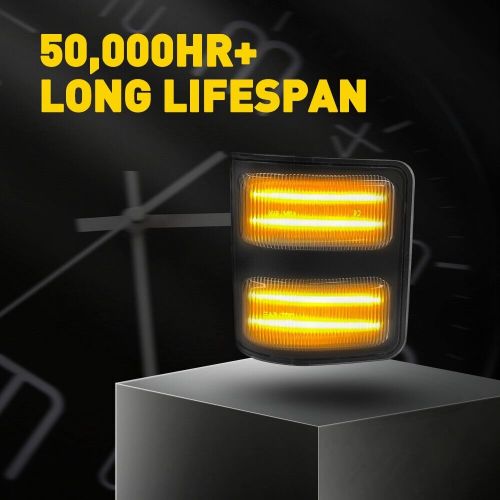 Switchback Dynamic Mirror Light For 2008 2009-16 Ford F250 F350 F450 Super Duty, US $30.99, image 4