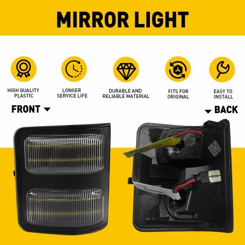 Switchback Dynamic Mirror Light For 2008 2009-16 Ford F250 F350 F450 Super Duty, US $30.99, image 14