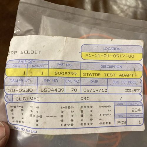 BRP OMC Johnson Evinrude 5005799 stator test adaptor OEM, US $24.29, image 2