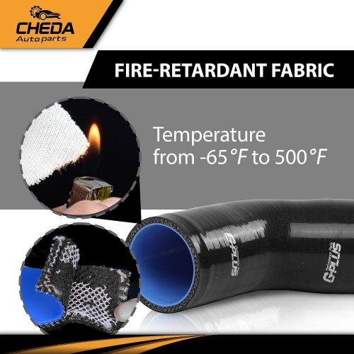 Black Radiator Hose Set Fit For Humvee 12339160/12339162/12339159/12340046, US $43.20, image 3