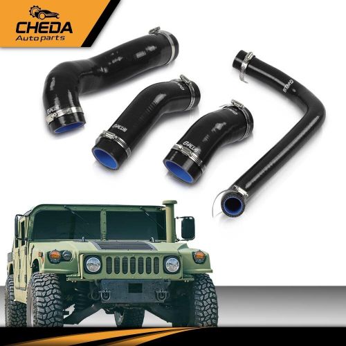 Black Radiator Hose Set Fit For Humvee 12339160/12339162/12339159/12340046, US $43.20, image 12