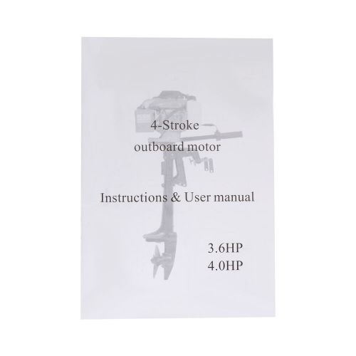 4-Stroke 4HP Jet Pump Outboard Motor Fishing Boat Engine 55CC Boat Kayak Motor, US $263.00, image 12