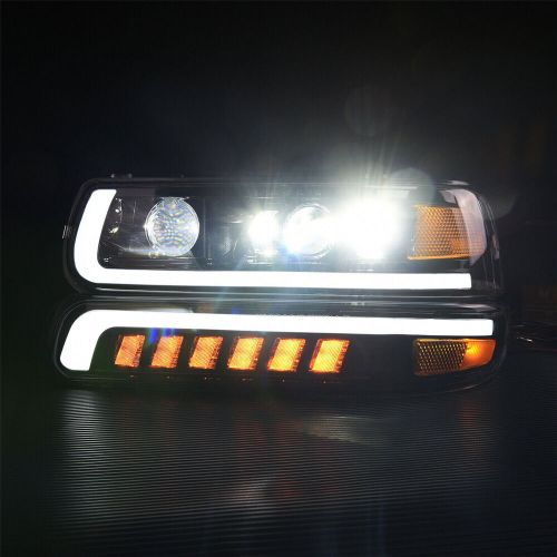 DOT LED Headlights Assembly For 1999 2000 2001 2002 Chevy Silverado 1500 2500 HD, US $278.99, image 3