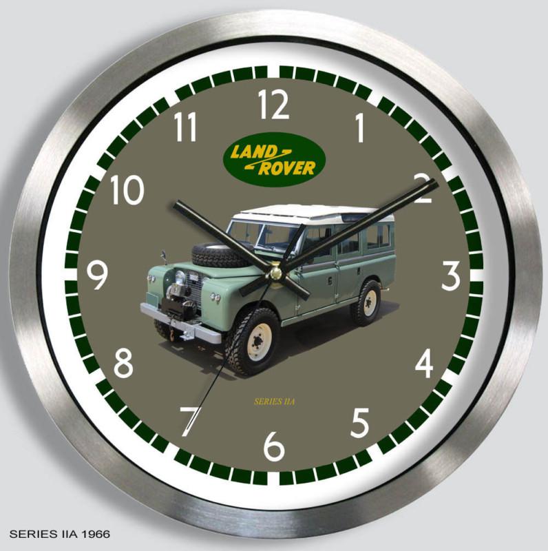 Land rover series iia metal wall clock series 2a 1966