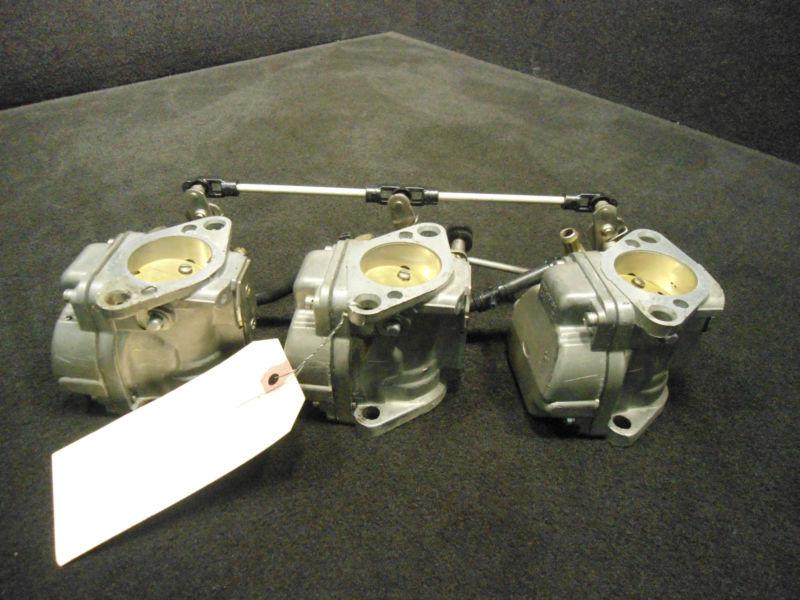 #824854t9,t10,t11 carburetor set 90hp 1999-2004 mercury/mariner outboard ~623~