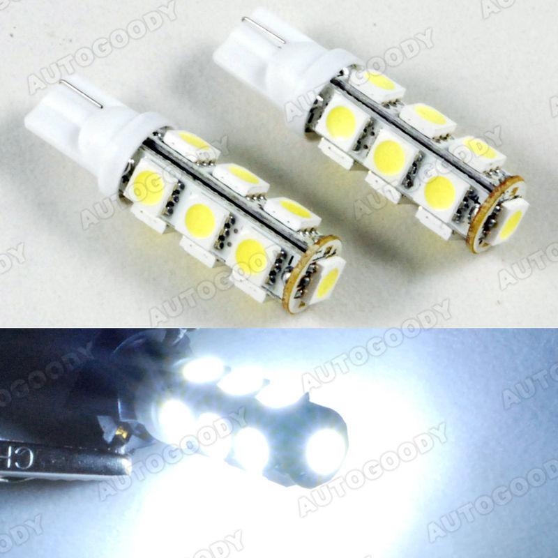 Reverse backup white led light bulbs 13-smd 921 912