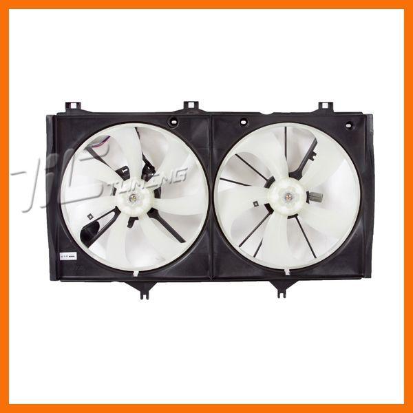 Sell TOYOTA CAMRY RADIATOR AC CONDENSER FAN ASSEMBLY MOTOR BLADE SHROUD