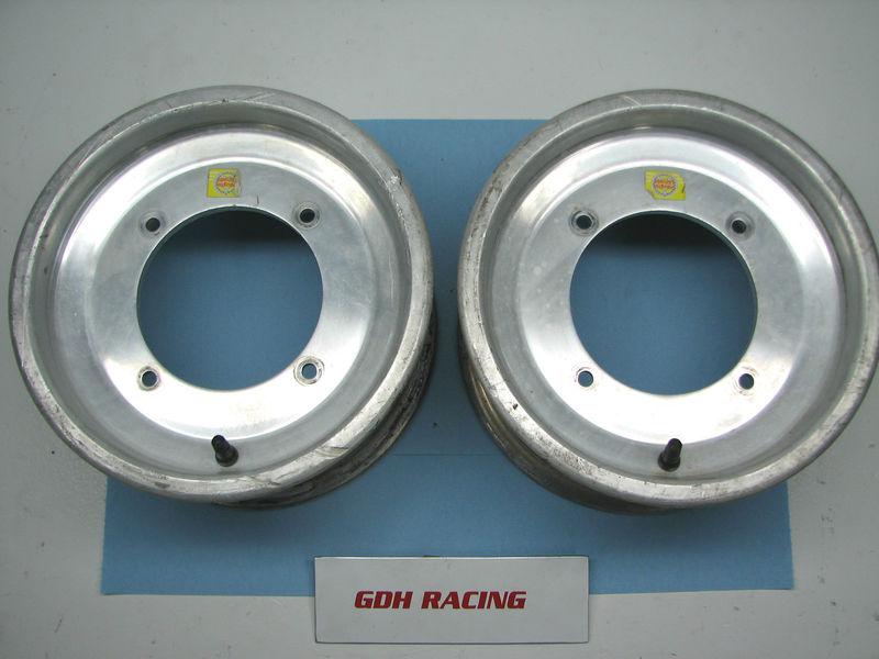 2005 yfz 450 yfz450 douglass yellow label rolled edge 4/1 rims