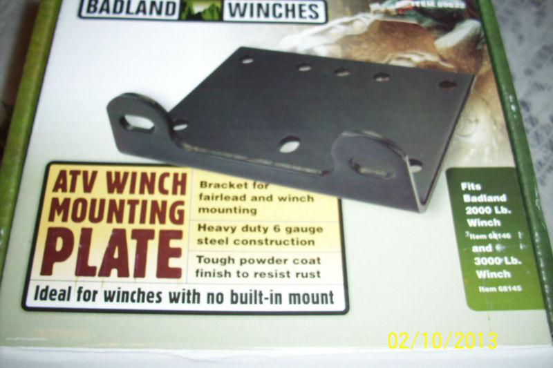Sell Hunting Offroad ATV Badland Winch Mounting Plate Fairlead for 2000