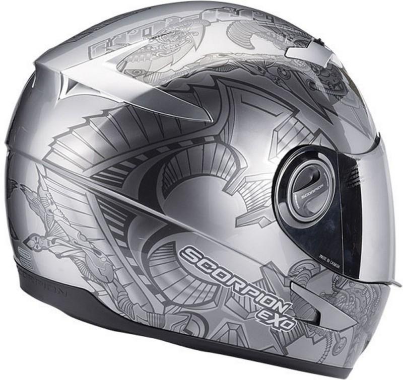 Scorpion exo-500 helmet - bio-metal - silver - 2xl