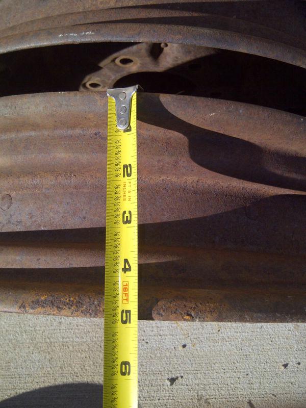 Vintage 1930's 40's Chevy GMC Chevrolet 6 Lug Artillery Wheels Steel Artillary , US $50.00, image 6