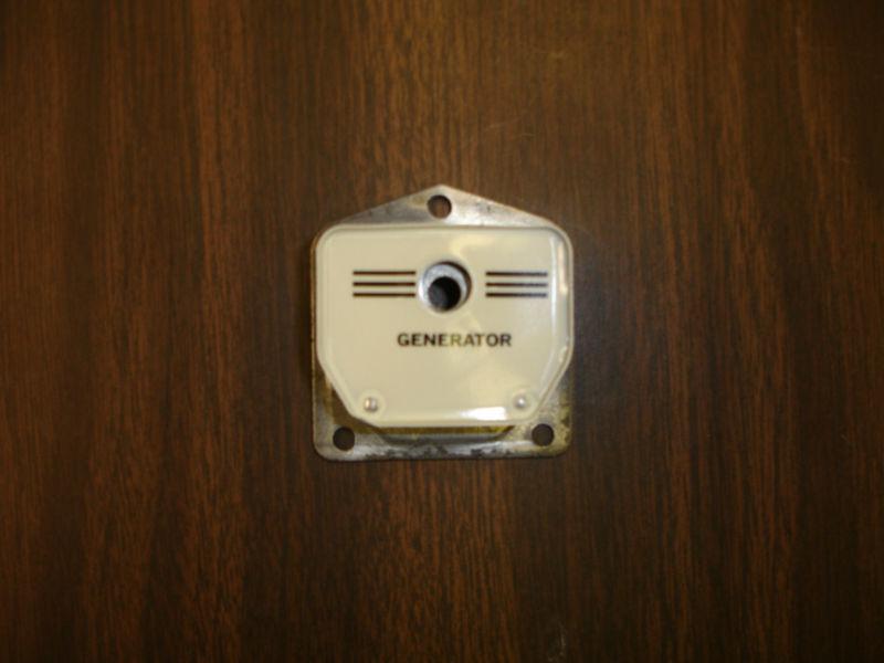 1937 - 1938 pontiac dash generator gauge 