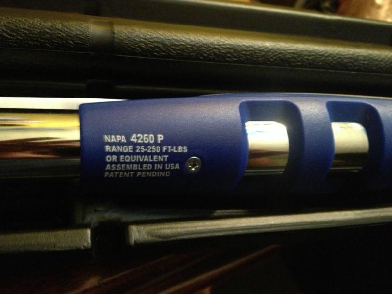 Sell Napa Electronic Torque Wrench 1/2" 4260 Excellent In Box in Dallas