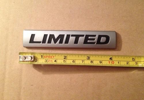 Used genuine oem rear "limited" emblem for 2011-2013 hyundai elantra models