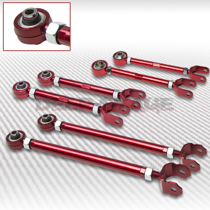 Sell STEEL REAR UPPER CAMBER+TRACTION ROD+LOWER CONTROL ARM KIT 0208
