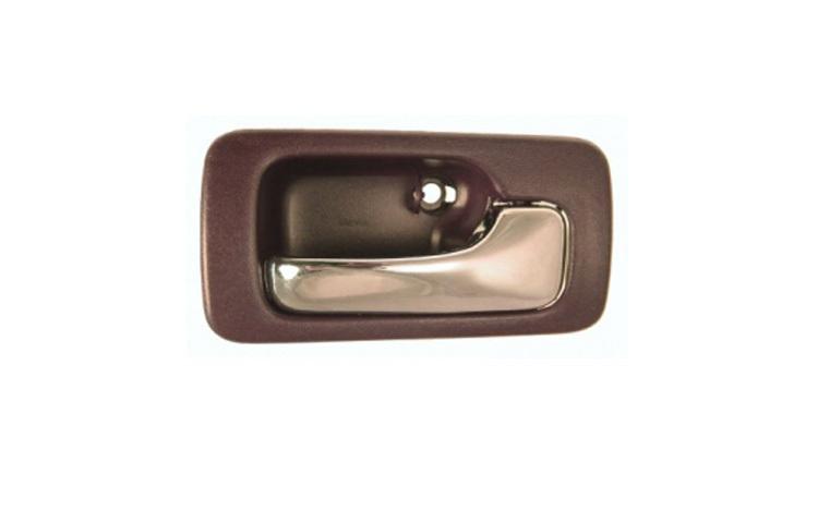 Right replacement inside rear red door handle w/ chrome lever 90-93 honda accord