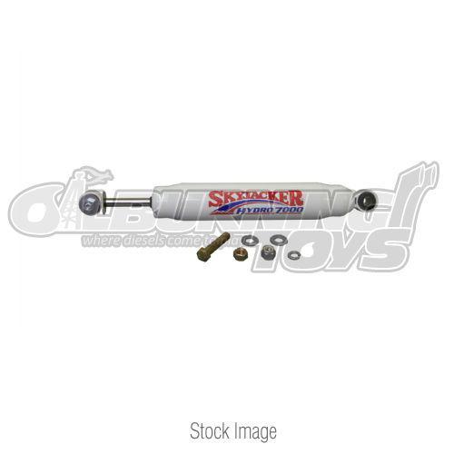 Skyjacker 9013 steering stabilizer hd factory replacement kit silver w/black boo