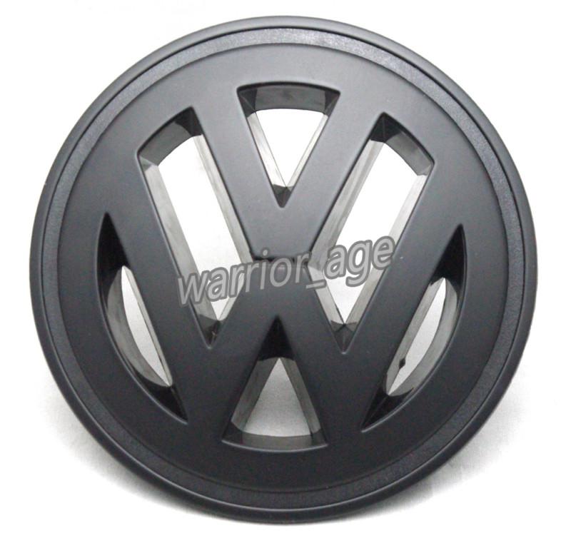 Front grille emblem badge logo fit vw jetta mk5 matte black